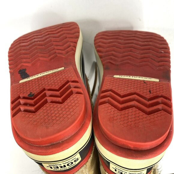 Sorel Boots Womens Sz 7 Joan Of Arctic Tan Leather Waterproof Winter NL1540-227 - Picture 8 of 8